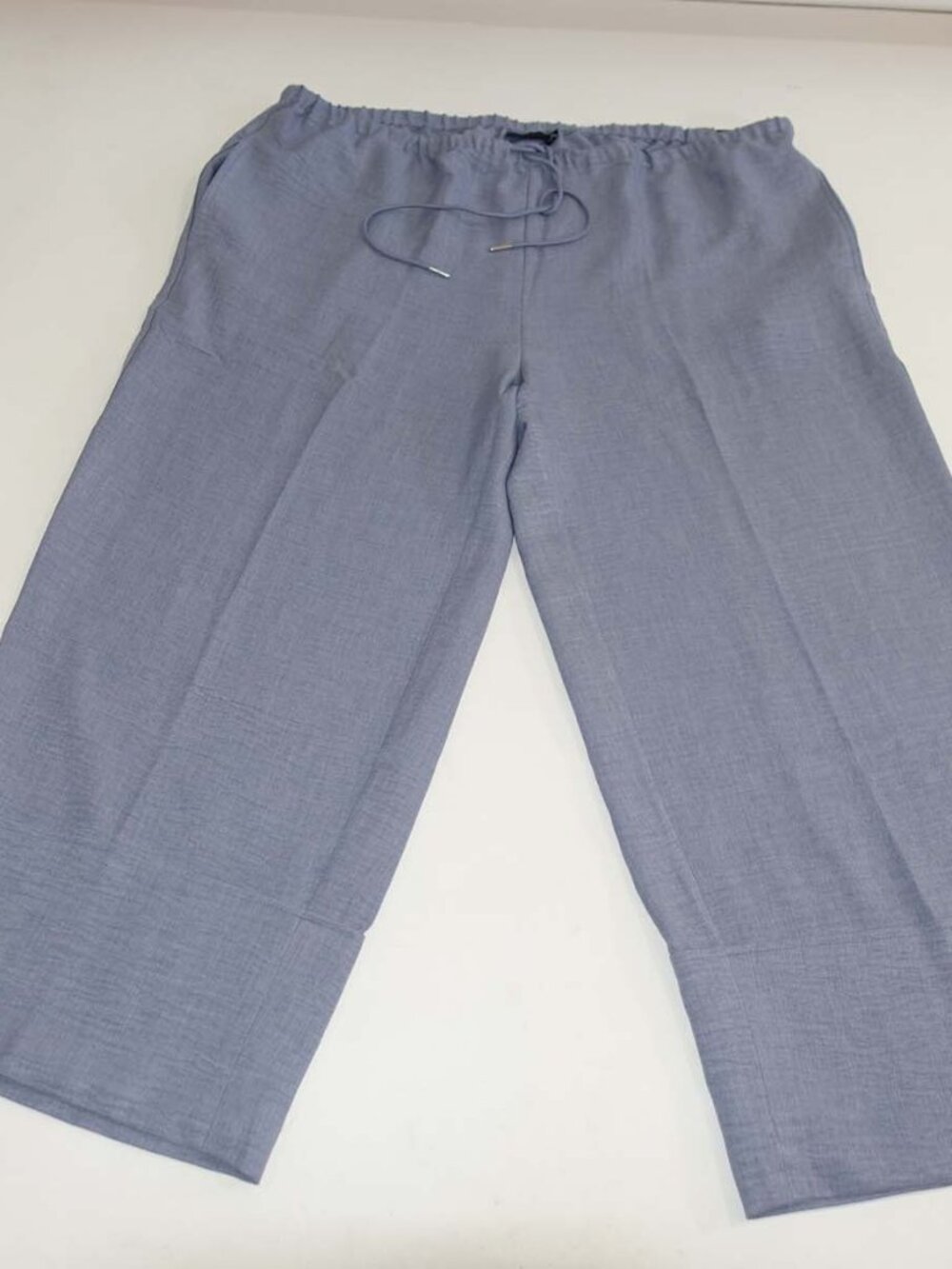 Counterparts Women's Pull On Mid Rise Wide Leg Pants Size 3X NWT Dusty Blue